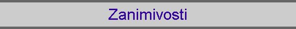 Zanimivosti