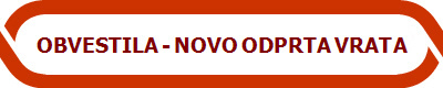 OBVESTILA - NOVO