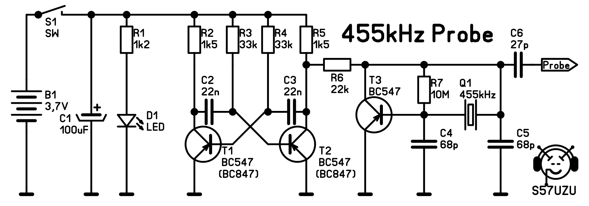  455 kHz generator 